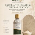 Exfoliante de arroz y esferas de coco 250gr