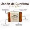 Jabón de cúrcuma y Jengibre