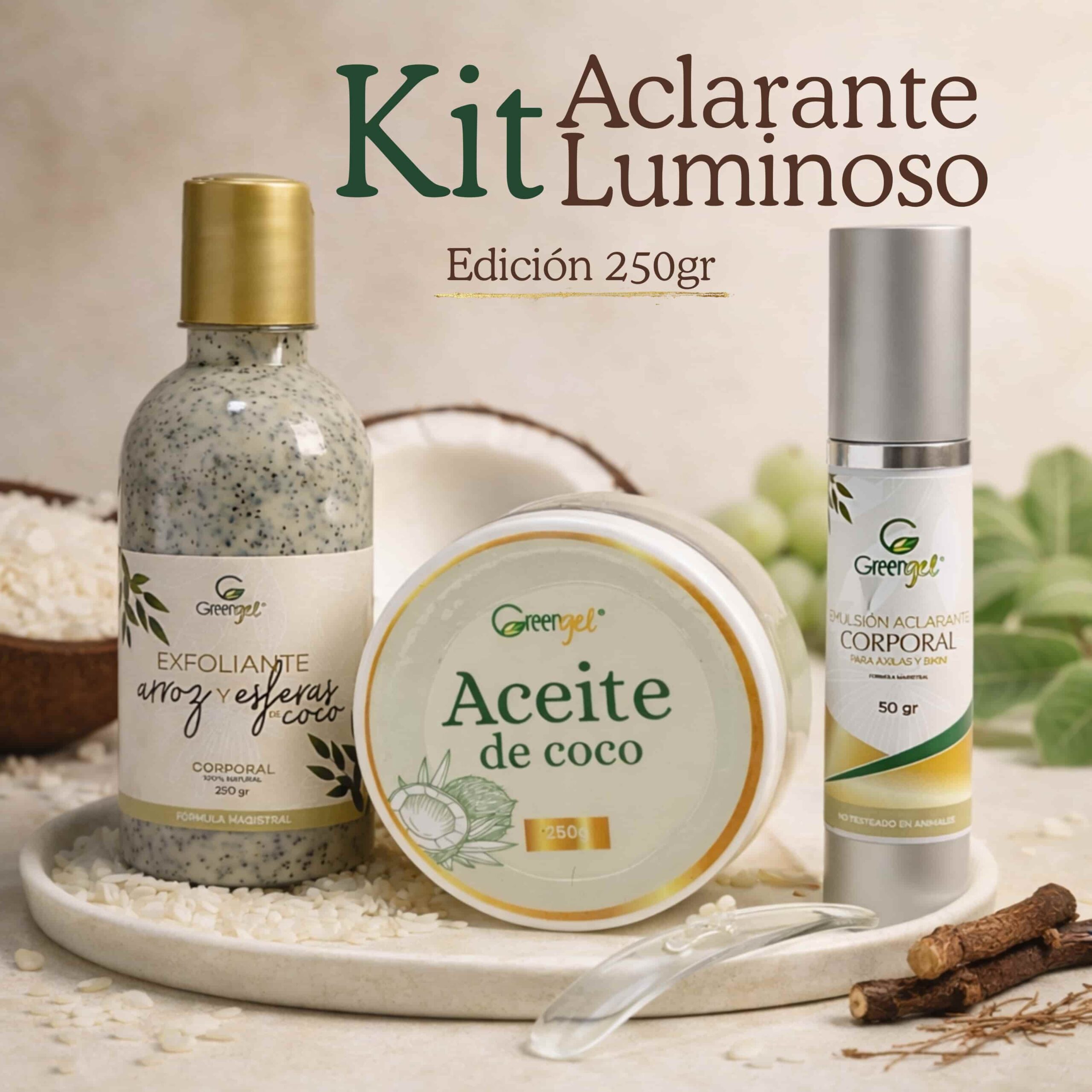 Kit Aclarante Luminoso Edición 250gr